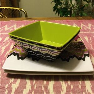Missoni for Target Melamine plates and bowls